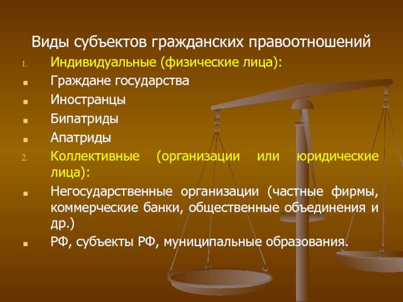 Презентация на тему гражданское право и гражданские правоотношения