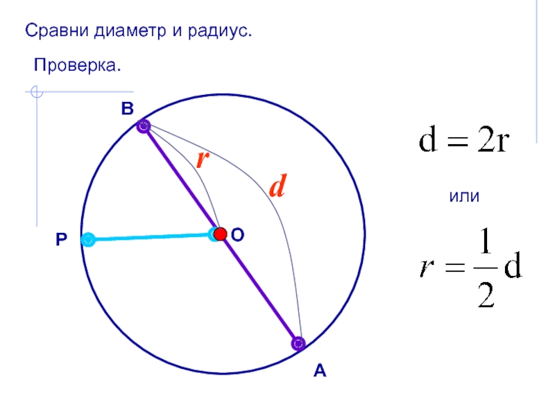 Как рисовать радиус