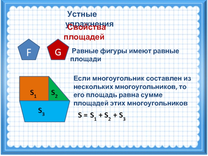 Проект на тему площадь многоугольника 8 класс