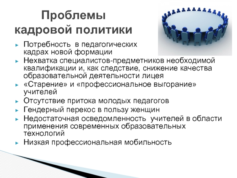 Проблема обновления. Причины дефицита педагогических кадров. Потребность в педагогических кадрах. Нехватка педагогических кадров проблема. Старение педагогических кадров пути решения.