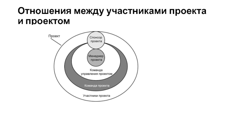 К ближнему окружению проекта относят