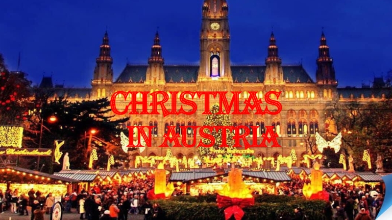 Презентация Christmas in Austria