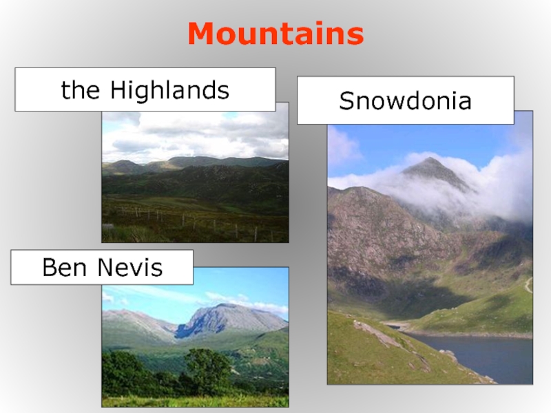SnowdoniaBen Nevis the Highlands Mountains