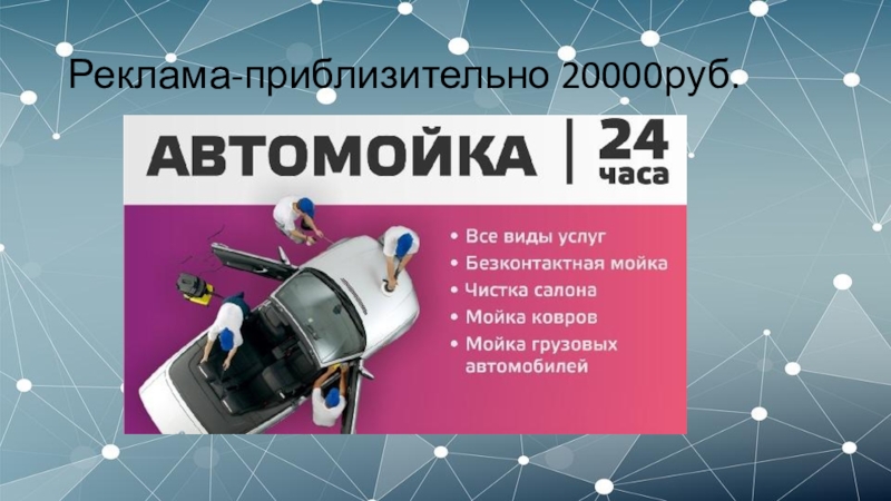 Презентация на тему бизнес план автомойка