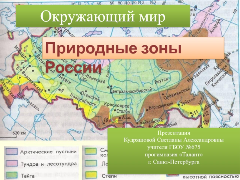 Природные зоны России. Арктика