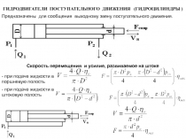 гидроцилиндры 