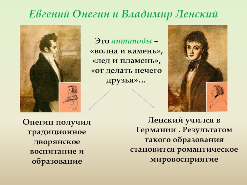 Характеристика владимира ленского. Евгений Онегин Владимир Ленский образование и воспитание. Евгений Онегин и Владимир Ленский. Владимир Ленский (а. с. Пушкин, «Евгений Онегин», 1823—1830). Евгений Онегин и Ленский.