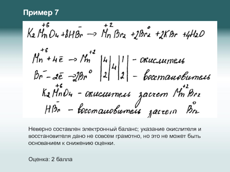 Схема электрического баланса химия