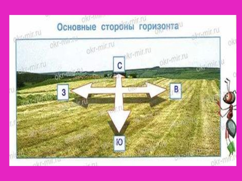 Компас презентация 2 класс окружающий мир плешаков