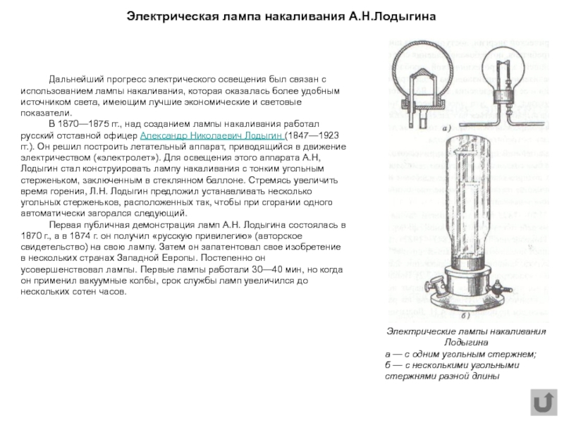 Толщина нити накаливания