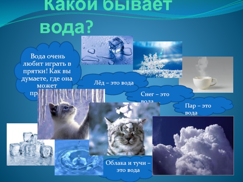 Картинки о воде для детей