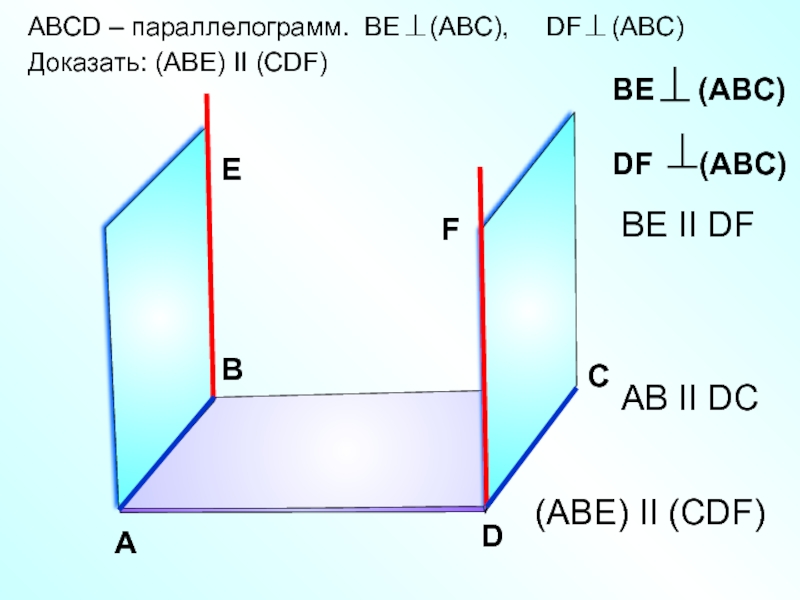 Плоскость abcd. ABCD F.