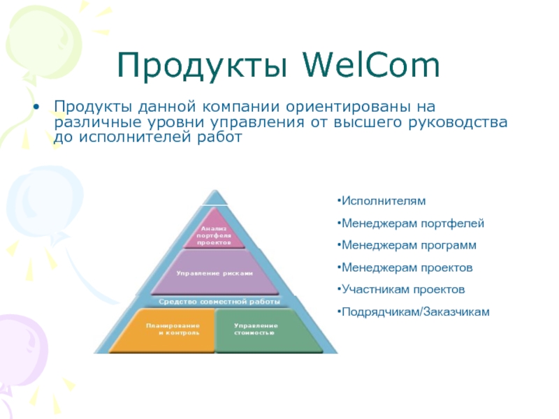 Дай компанию. Различные уровни. Портфель проектов менеджера. Шесть уровней управления. Уровни управления программой.