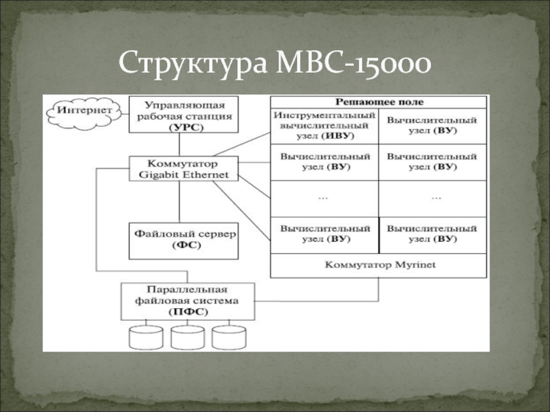 Строение мвс рисунок