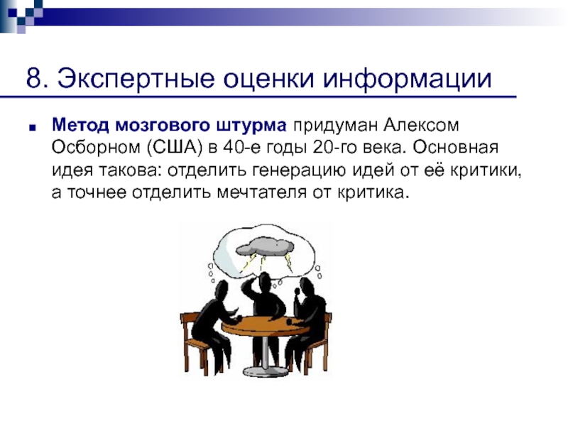 Придумай способ. Метод мозгового штурма. Метод мозгового штурма Осборна. Метод коллективной генерации идей (метод мозговой атаки). Методы мозгового штурма Алекса Осборна.