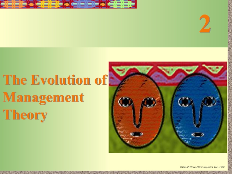 2
The Evolution of Management Theory
