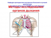 Методы исследования органов дыхания