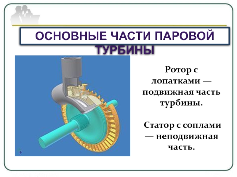 Паровая турбина простейшая схема