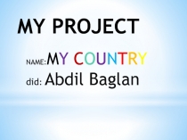 MY PROJECT