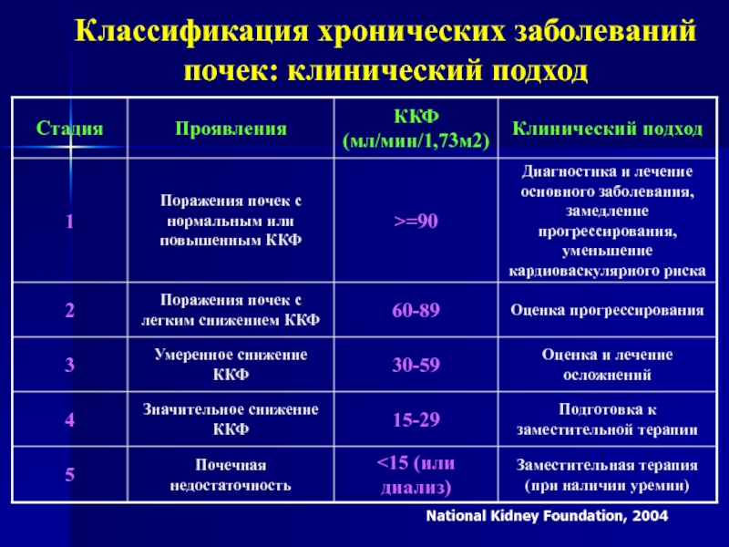 Презентация диагностика заболеваний почек