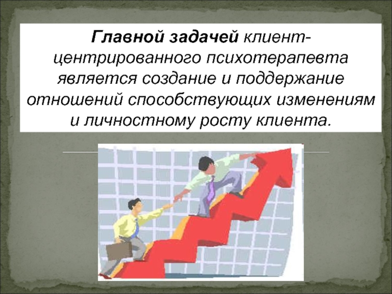 Клиент центрированный подход презентация