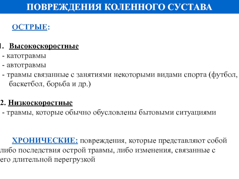 Ушиб коленного сустава карта вызова скорой медицинской помощи