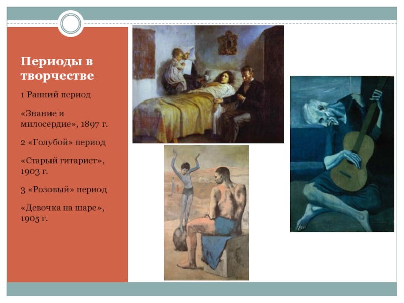 Ранний период творчества. Пабло Пикассо знание и Милосердие. Периоды искусства Пикассо. Знание и Милосердие Пабло Пикассо 1897. Ранний период творчества Пикассо Пабло.