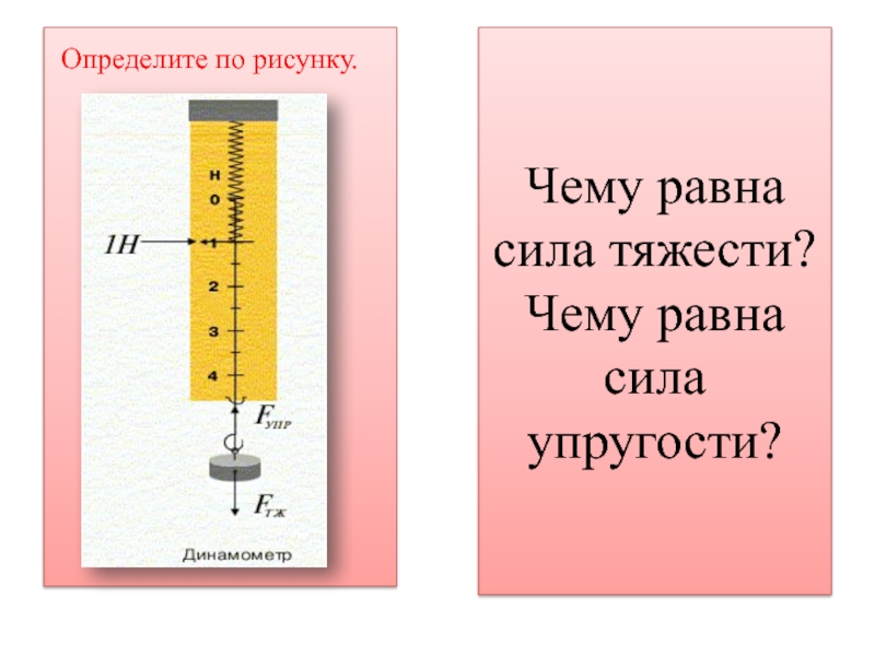 Жесткость пружины динамометра изображенного на рисунке равна