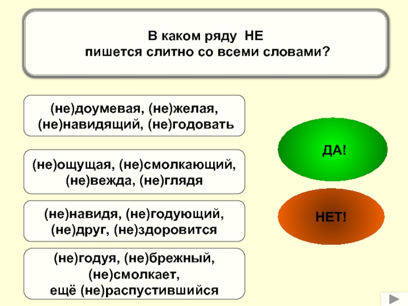 В каком ряду пишется. Деепричастие 10 класс презентация. Морфологические признаки деепричастия 10 класс. В каком ряду не пишется слитно. Доумевая.