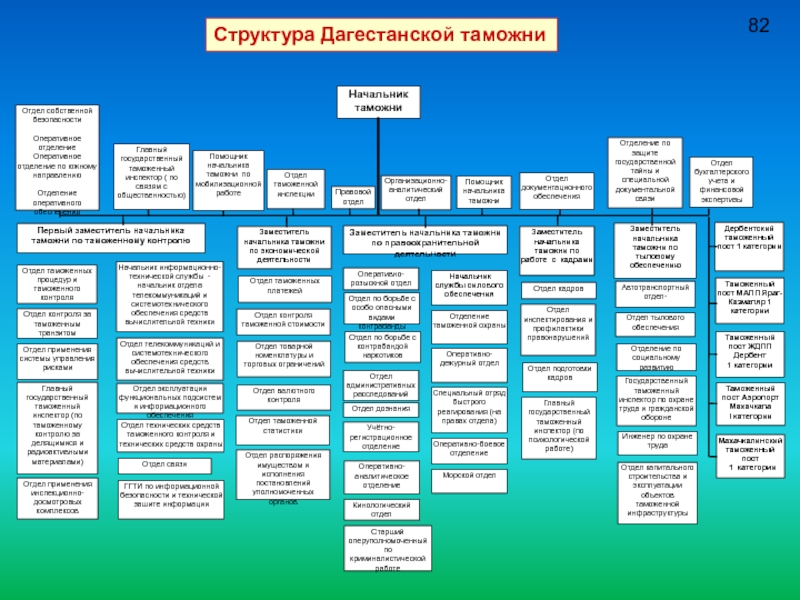 Отделы сфр. Организационная структура таможенных органов РФ схема. Структура Дагестанской таможни. Структура Смоленской таможни схема. Структура управления таможни России.