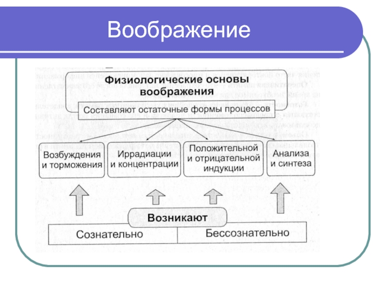 Воображение психология презентация