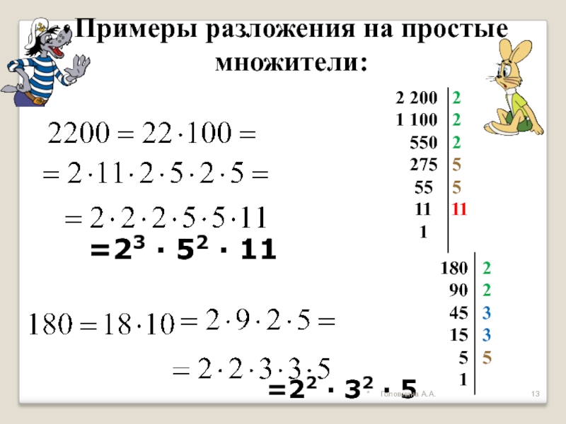 Простые множители двух чисел. Разложение числа на простые множители примеры. Разложить на простые множители примеры. Разложить число на простые множители. Разложение на простые множ.