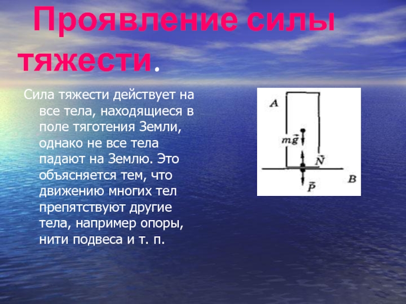 Явление силы тяжести. Сила тяжести действующая на тело. Проявление силы тяжести. Проявление силы тяжести в природе. Силы тяжести действующие на тело.