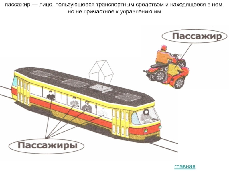 Пассажиром называют. Пассажир.