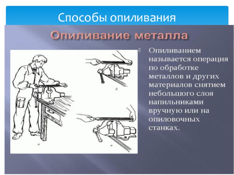 Опиливание это. Способы опиливания металла. Технология опиливания металла. Инструмент для опиливания металла название. Технология выполнения опиливания металла.