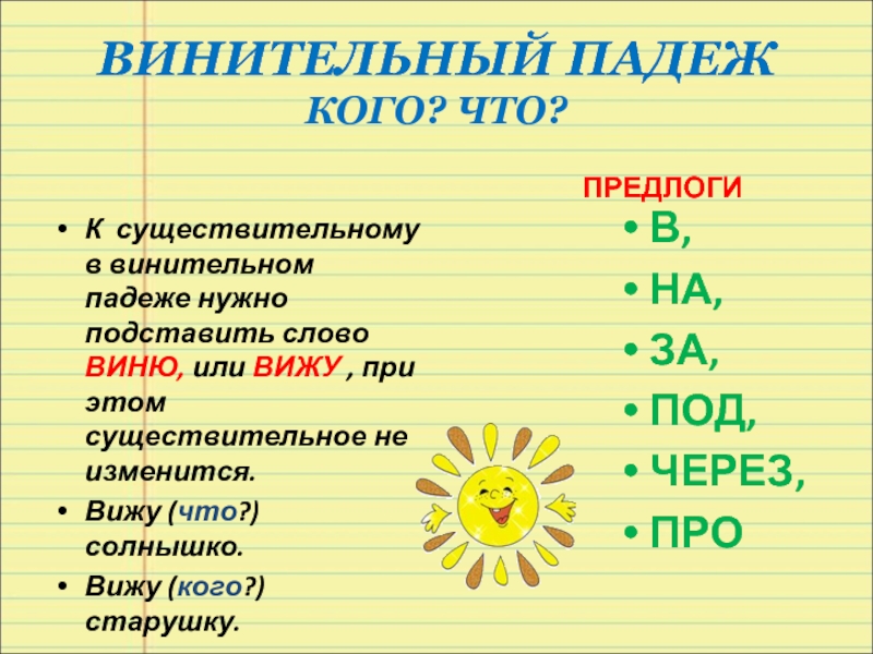 Родительный падеж 3 класс презентация школа россии