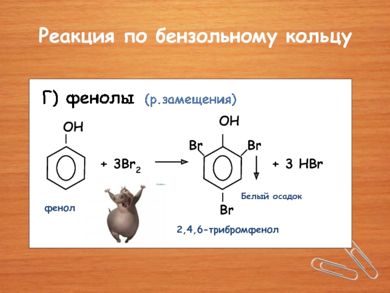 Реакции бензольного кольца фенола. 2 4 6 3 Бромфенол. 2,4,6-Трибромфенола. Фенол hbr. Реакции фенола по бензольному кольцу.