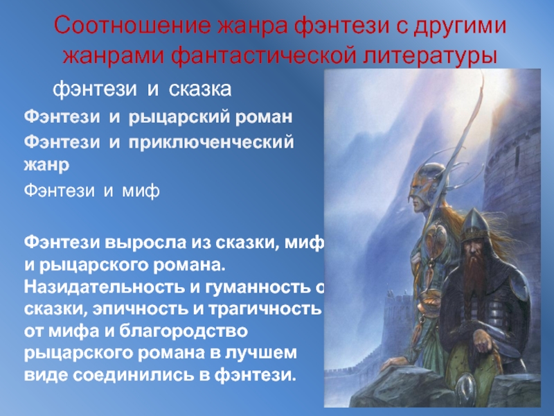 В другом жанре. Особенности жанра фэнтези. Виды фантастики в литературе. Признаки жанра фэнтези. Жанр фэнтези в литературе.