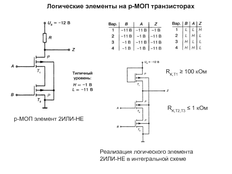 Исключающие или не схема