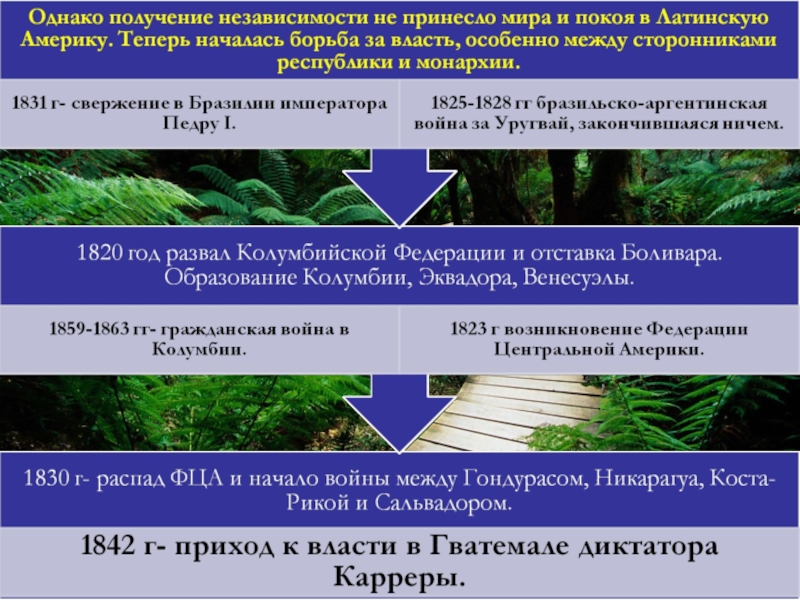 Латинская америка нелегкий груз независимости презентация