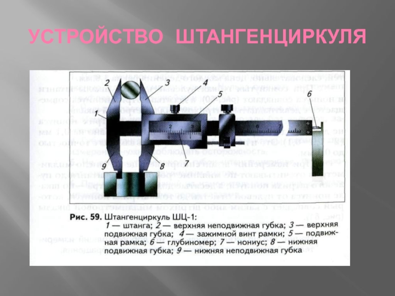 Измерение штангенциркулем 6 класс