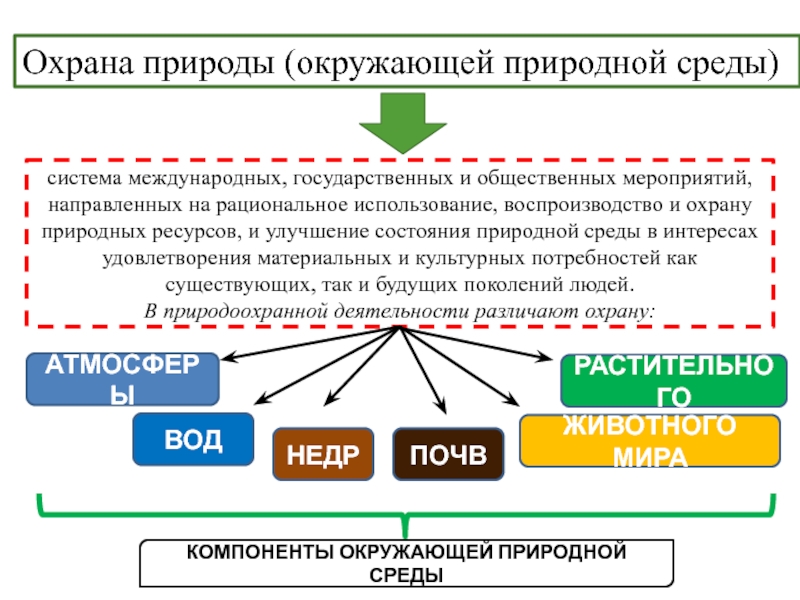 Государственное управление использования и охраны природного ресурса