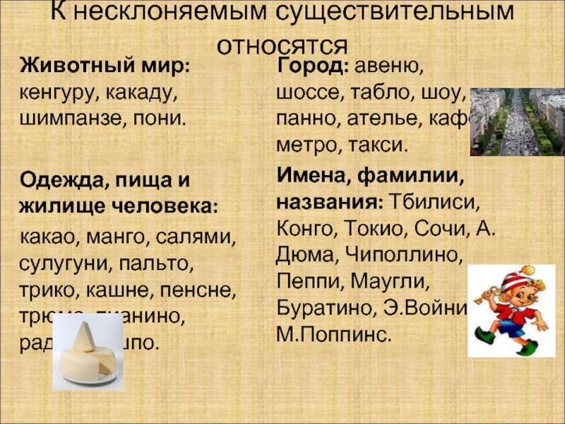 Бра существительное. Слова с несклоняемыми существительными. Род несклоняемых существительных животные. 10 Несклоняемых существительных слов. Текст с несклоняемыми существительными.