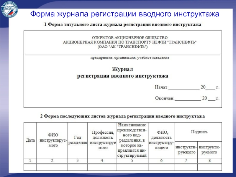 Какова форма планирующей документации разделы титульный лист представить фрагменты планов