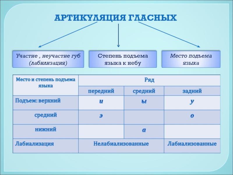 Классификация гласных и согласных звуков презентация - 87 фото