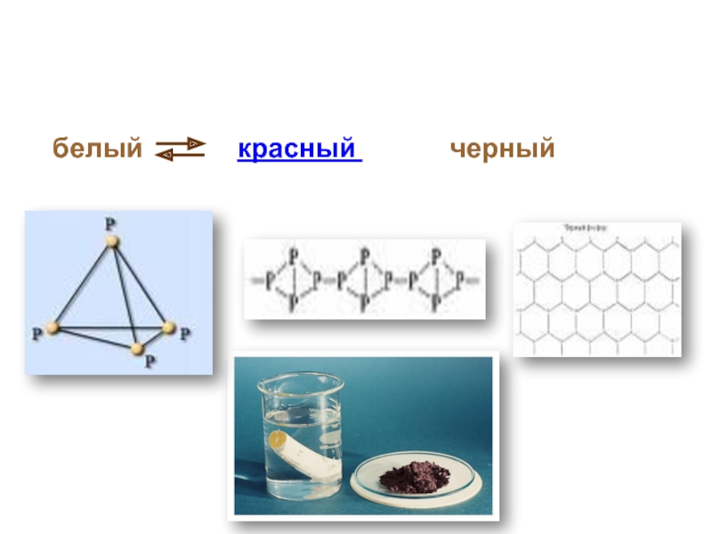 Сравните аллотропные модификации фосфора т е найдите