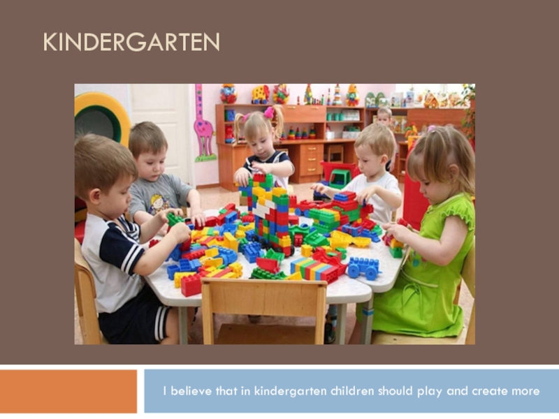 Kindergarten