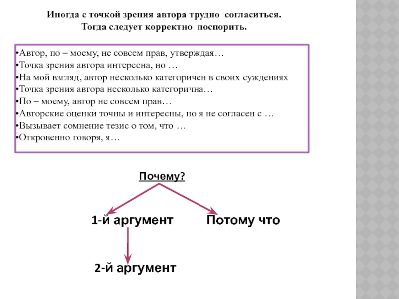 Какие на взгляд автора второго текста полезные