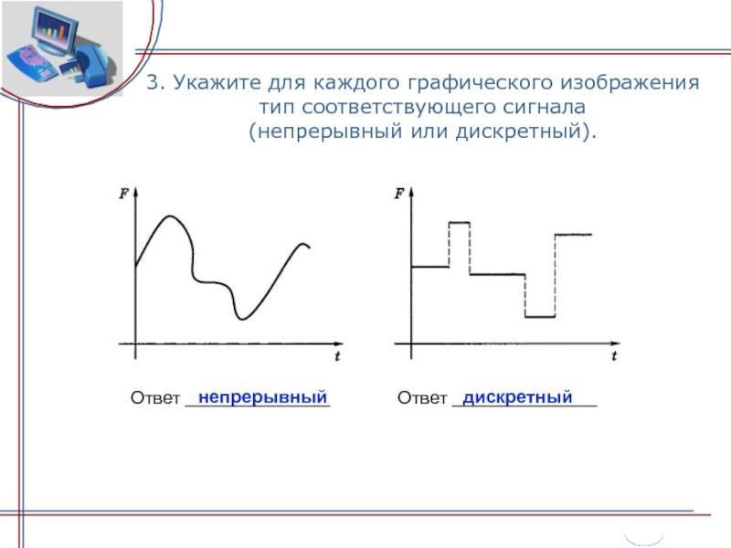 Непрерывная и дискретная информация презентация