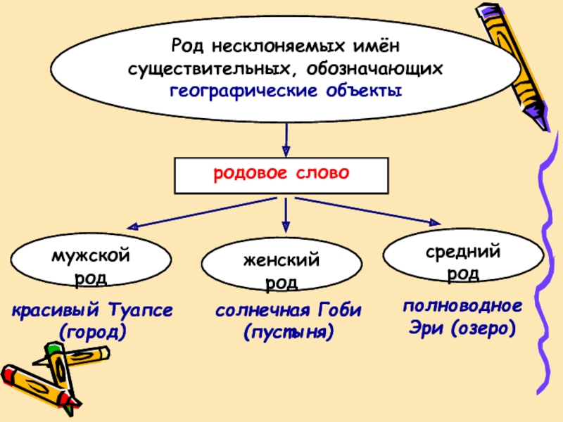 Урок презентация род несклоняемых имен существительных